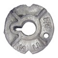 Midwest Fastener Countersunk Washer, Fits Bolt Size 3/4" Steel, Hot Dipped Galvanized Finish, 15 PK 08501